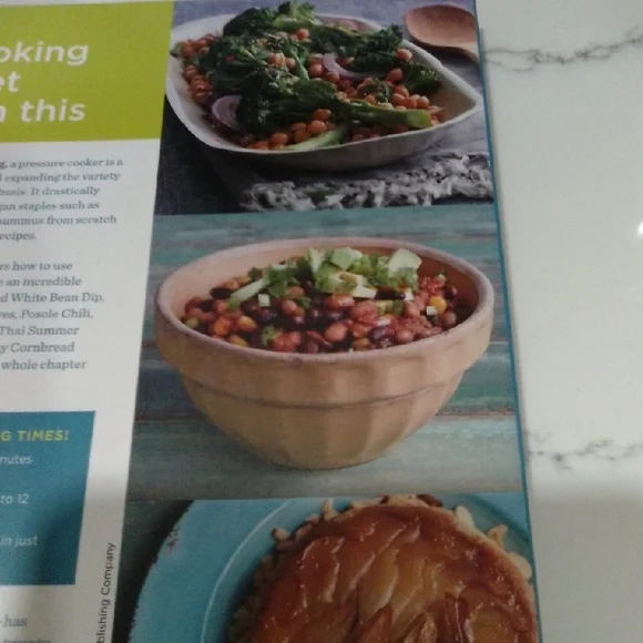 Vegan Under Pressure Cookbook by - Blue Cover - Picture 2 of 3